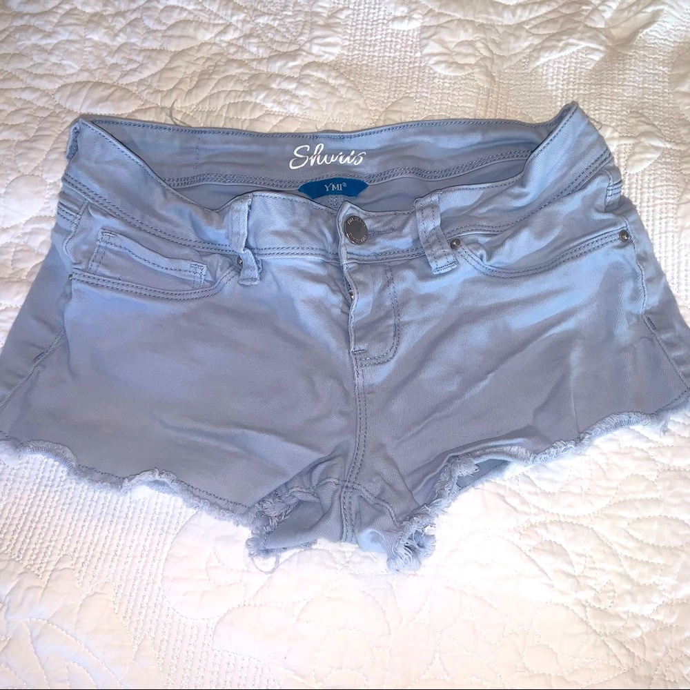 YMI 3 stretch jean shorts